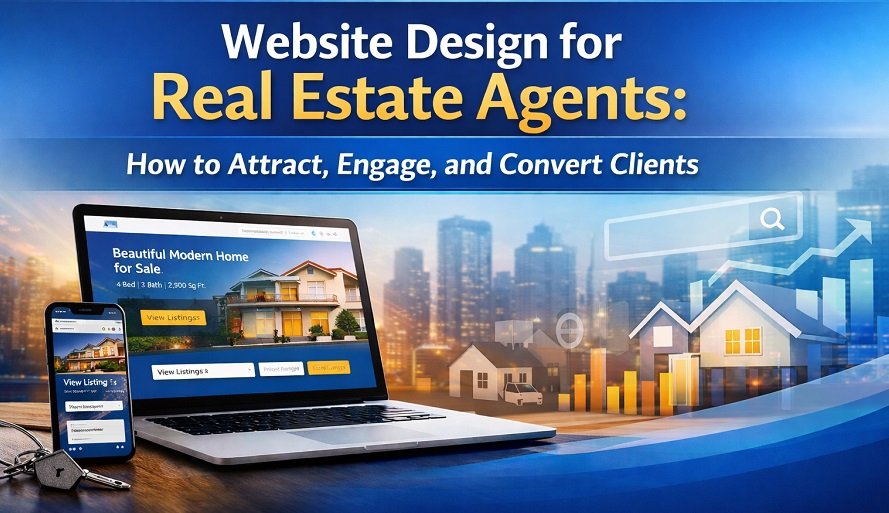 Website Design for Real Estate Agents: How to Attract, Engage, and Convert Clients