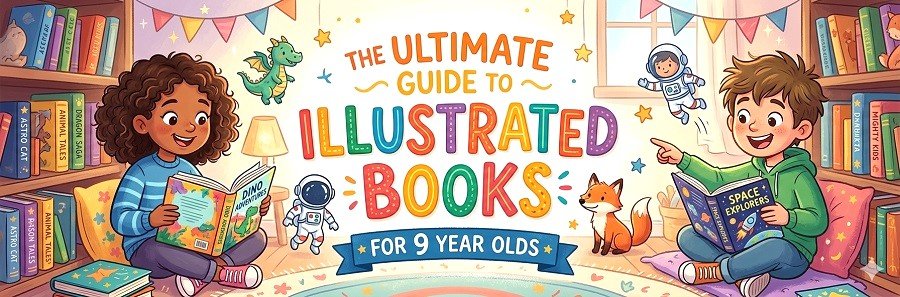 Illustrated Books for 9 Year Olds – Best Picks & What Makes Them Great | Fusion Finesse Design