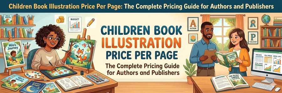 Children Book Illustration Price Per Page – Complete Pricing Guide 2026 | Fusion Finesse Design