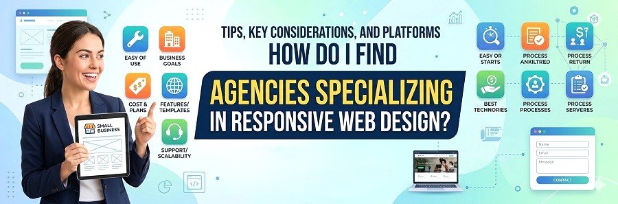 How do I find agencies specializing in responsive web design | Fusion Finesse Design