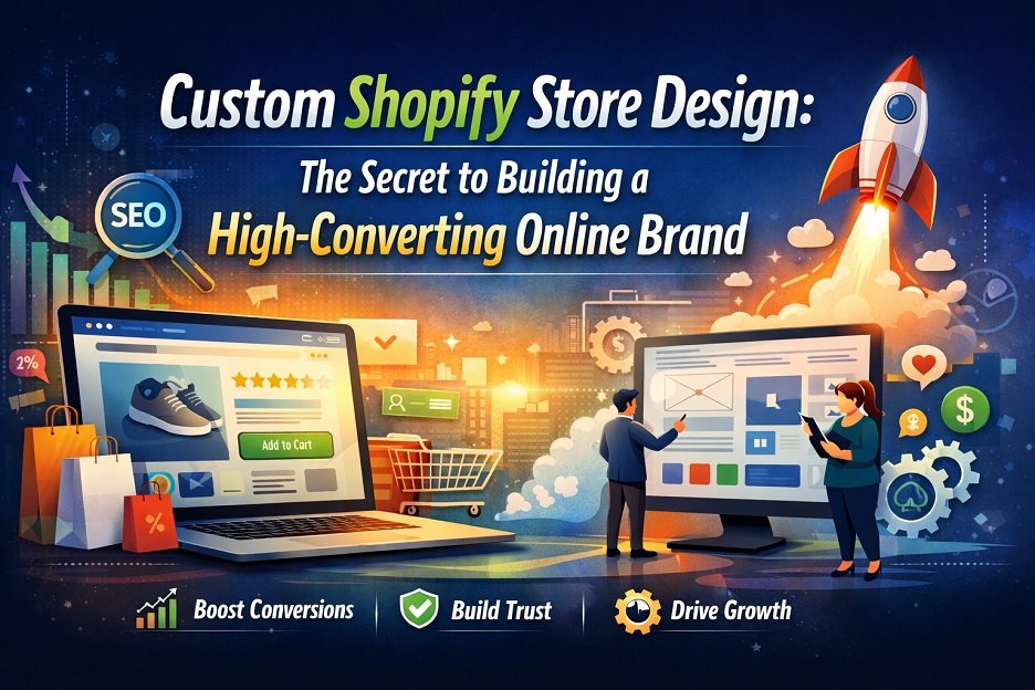 Custom Shopify Store Design: The Secret to Building a High-Converting Online Brand