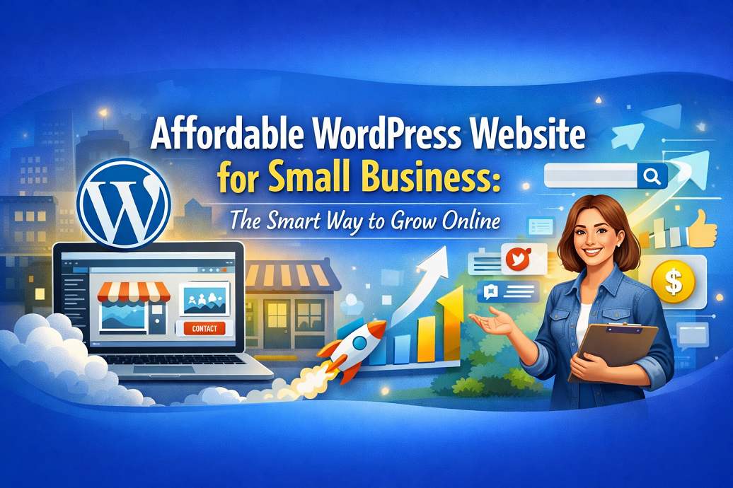 Affordable WordPress Website for Small Business: The Smart Way to Grow Online
